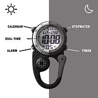 Digiclip - Black Case Silver Bezel