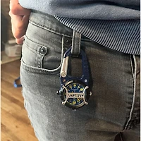 Cage Clip Dark Blue