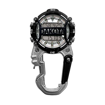 Digital Cage Clip Bottle Opener / Silver Case - Black Accents