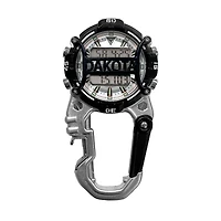 Digital Cage Clip Bottle Opener / Silver Case - Black Accents