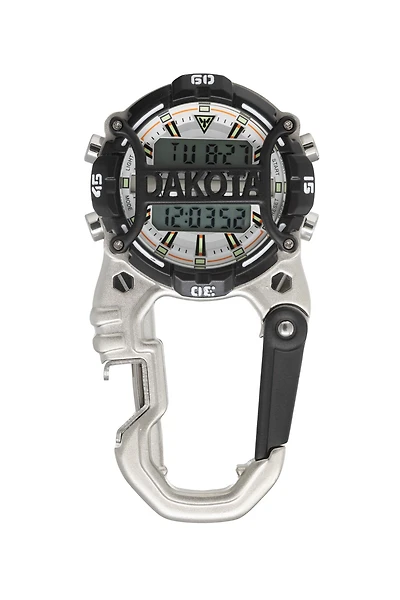 Digi Cage Clip / Silver Case - Black Accents