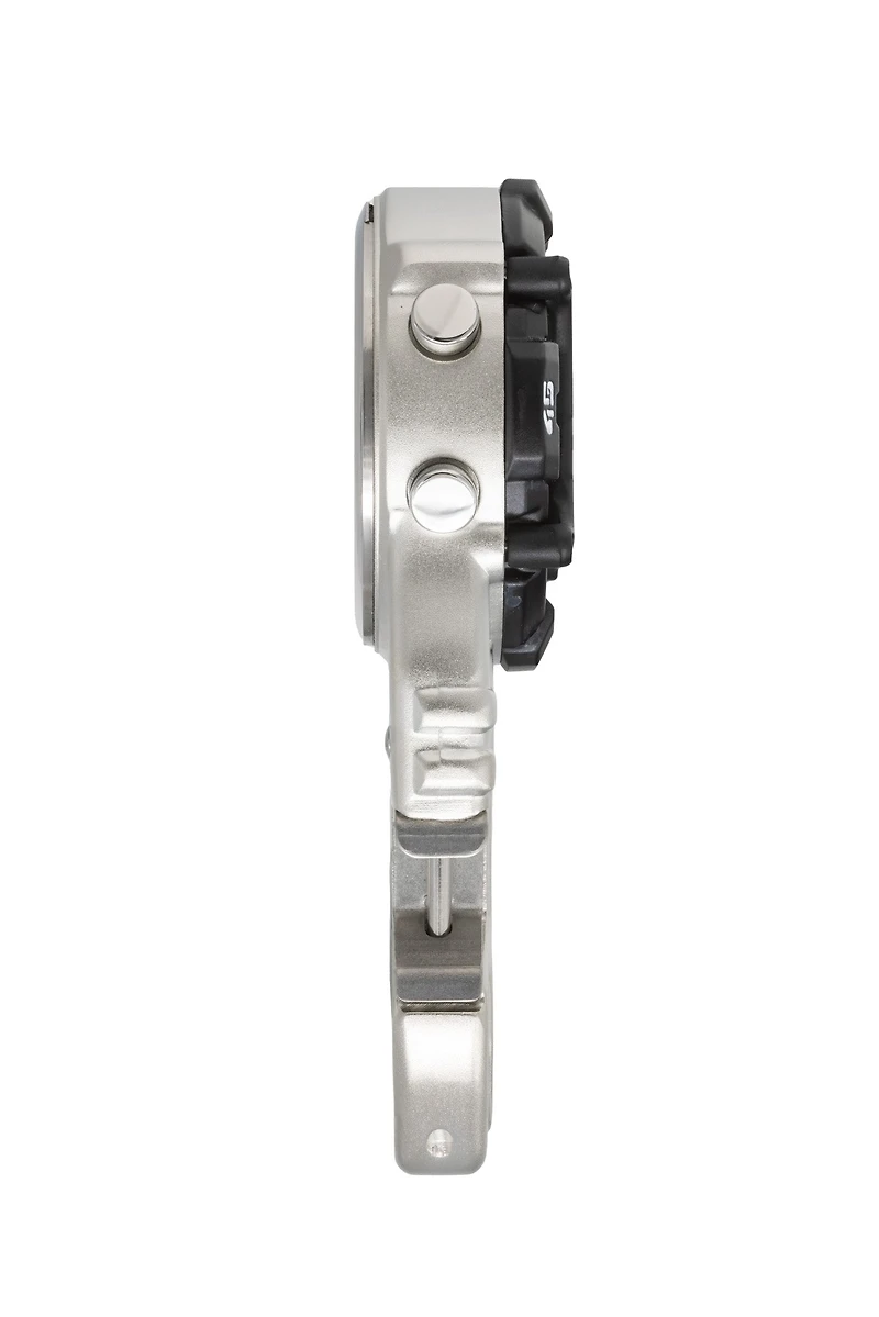 Digi Cage Clip / Silver Case - Black Accents