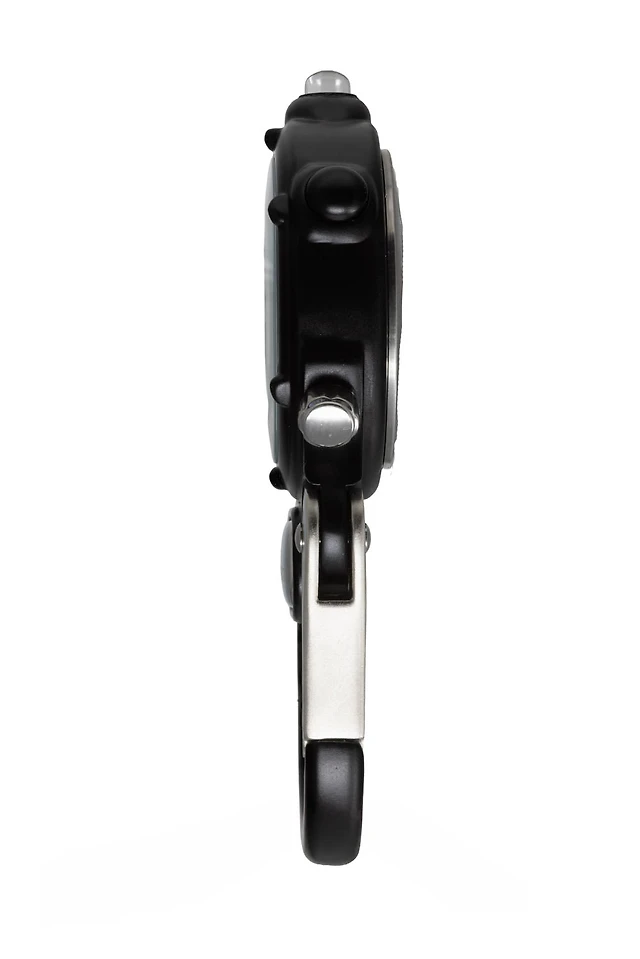 Sunray Miniclip - Black Case with Silver Dial