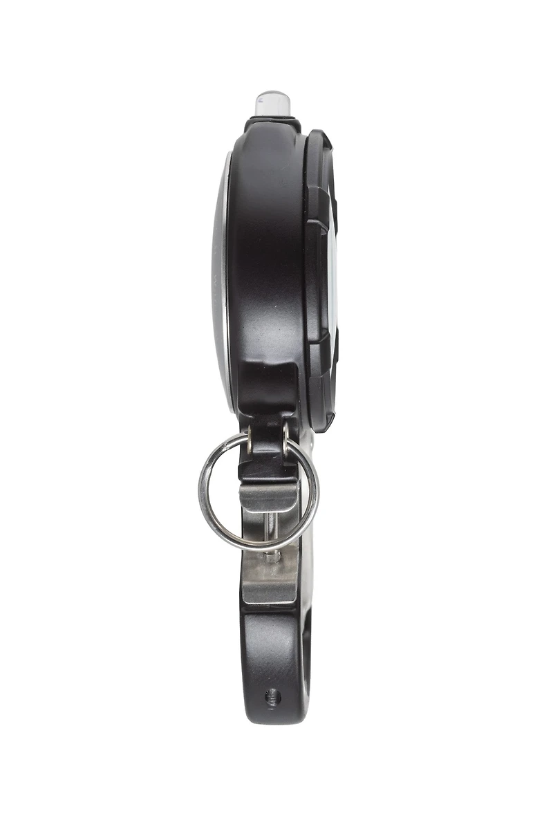 Bottle Opener Miniclip Microlight - Black Case Blue Dial