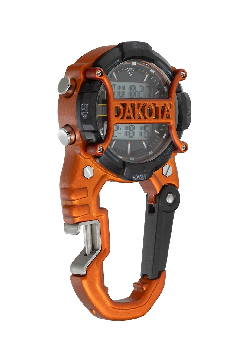 Digi Cage Clip / Orange Case - Black Accents