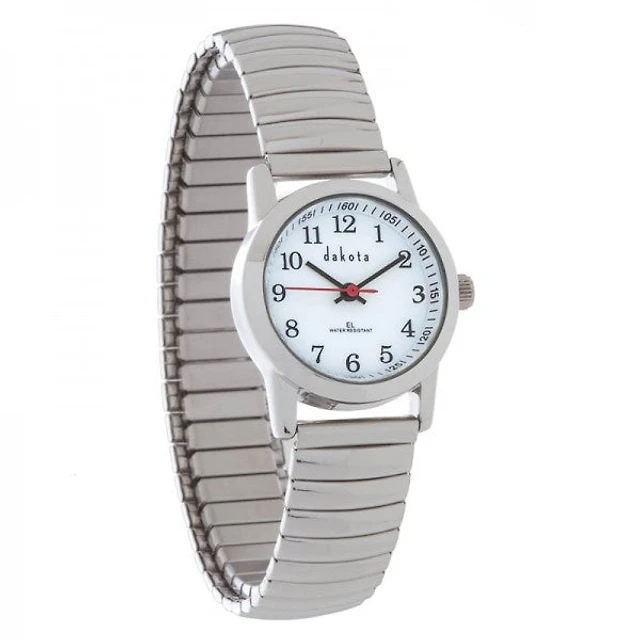 Easy Read EL - Petite Silver Case/White Dial Twist