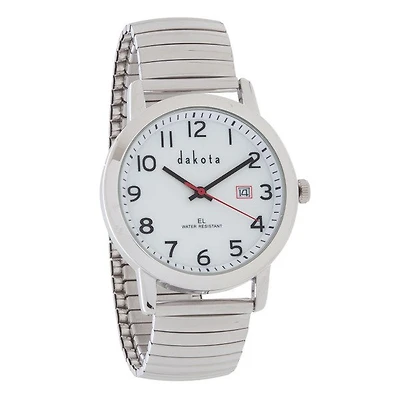 Easy Read EL - Silver Case White Dial Twist