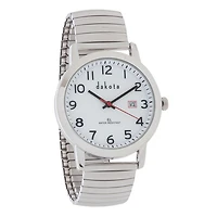 Easy Read EL - Silver Case White Dial Twist