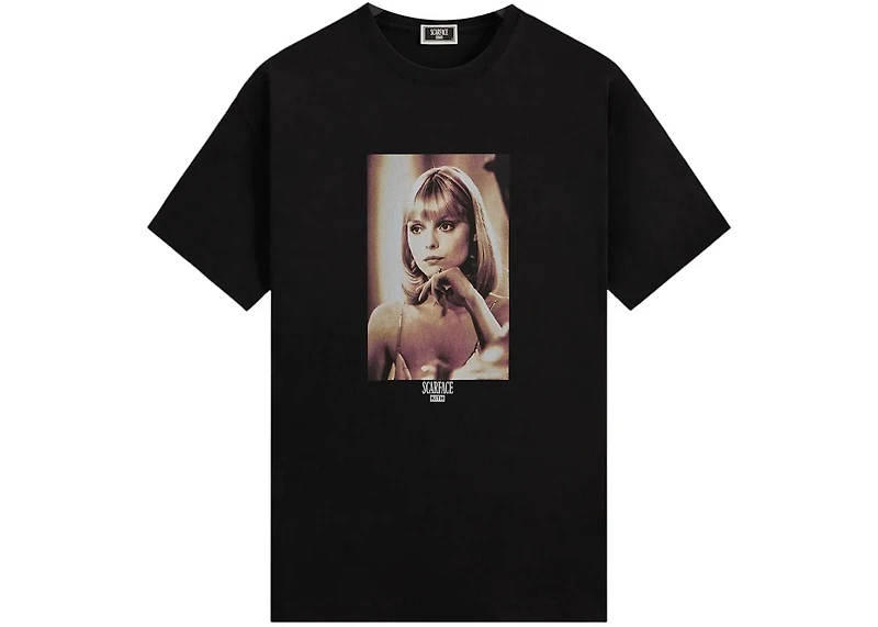 Kith x Scarface Elvira Portrait Tee Black