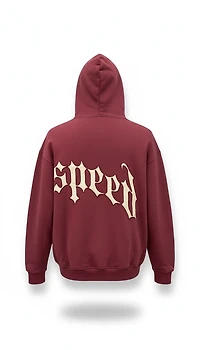 Godspeed OG Logo Hoodie V2 Burgundy