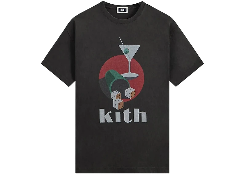 Kith High Roller Vintage Tee Black