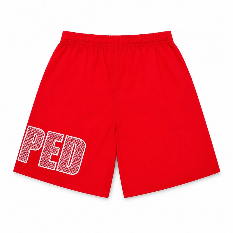 Copped Swimshorts Red
