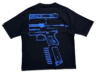 Glock We Trust Tee Black / Blue