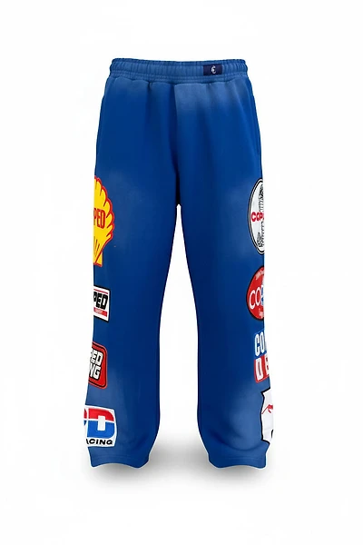 COPPED Motor Sports Sweatpants Royal