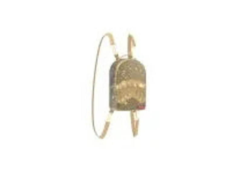 2 Tone Gold Trinity Mini Backpack