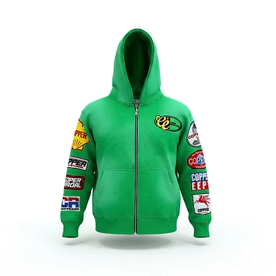 COPPED Motor Sports Zip-Up Hoodie