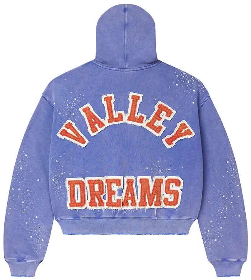 Vale Sea Custered Zip-Up Hoodie