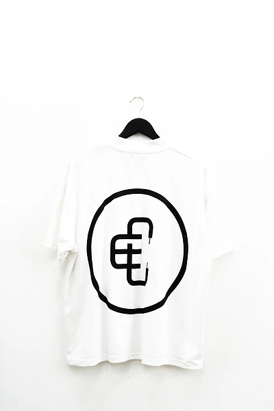 COPPED Seamless Tee Single Layer White Black Logo