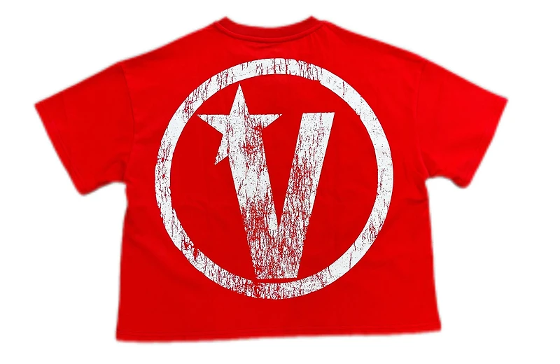 Very Distant Studios Statement Tee Red White