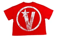 Very Distant Studios Statement Tee Red White