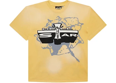 Hellstar Jesus T-Shirt Yellow