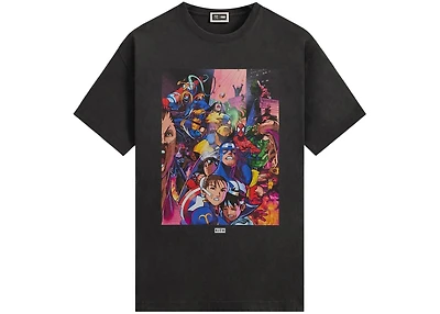 Kith x Marvel vs. Capcom Heroes Street Fighter Vintage Tee Black
