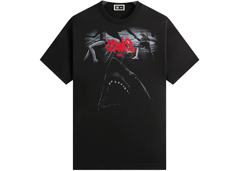 Kith x JAWS Underwater Vintage Tee Black