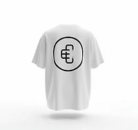 COPPED Seamless Tee Single Layer White Black Logo
