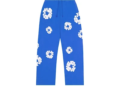 Denim Tears Cotton Wreath Baggy Sweatpants Blue