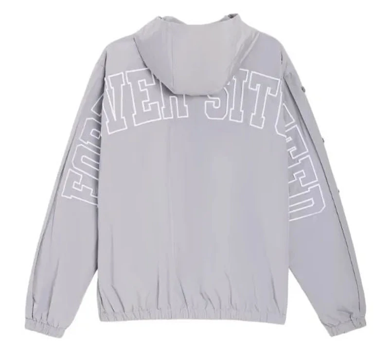 Forever Situated Nylon Track Jacket