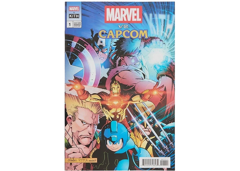 Kith x Marvel vs Capcom Comic Book
