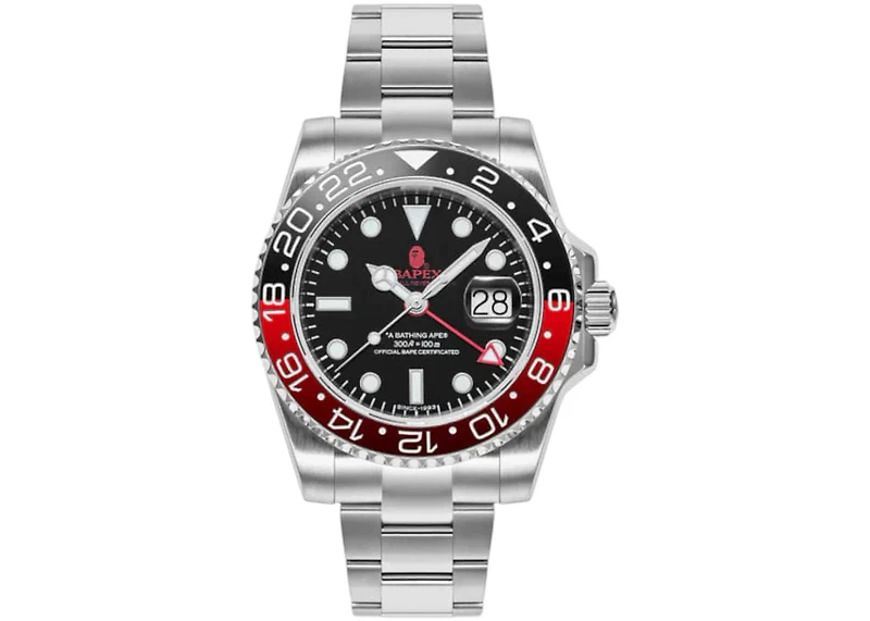 BAPE Type 2 BAPEX Watch Black/Red