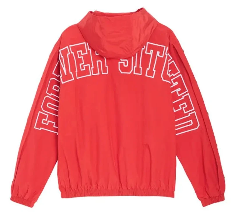 Forever Situated Nylon Track Jacket