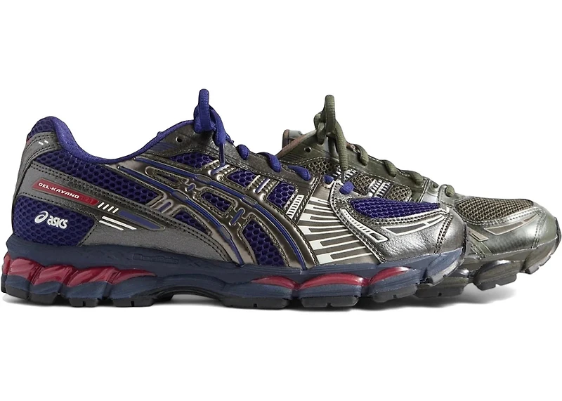 ASICS Gel-Kayano 12.1 Kith Marvel vs. Capcom Captain America vs. Guile Sealed Box (Comic Included)