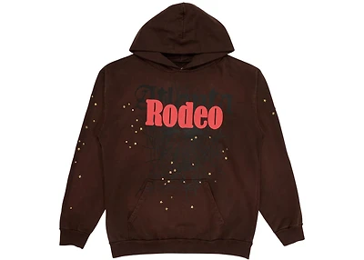 Travis Scott Cactus Jack x Sp5der Days Before Rodeo Hoodie Brown
