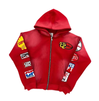 COPPED Motor Sports Zip-Up Hoodie