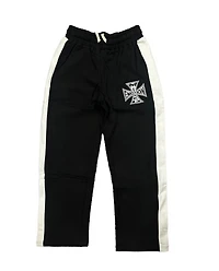 Mixed Emotions Black Quarter Sweats