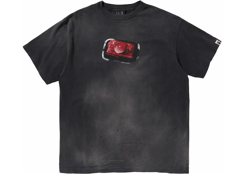 BAPE x Saint Mxxxxxx Club Tee Charcoal