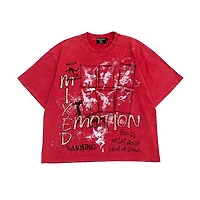 Mixed Emotions Red Crimson Tee