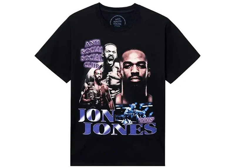 ASSC x UFC Jon Jones Tee Black