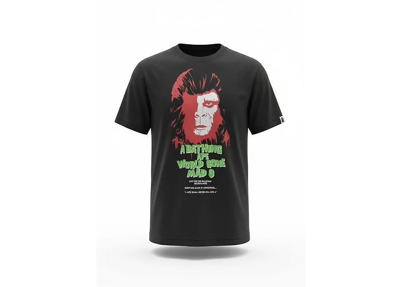 BAPE Horror Tee #1 Black