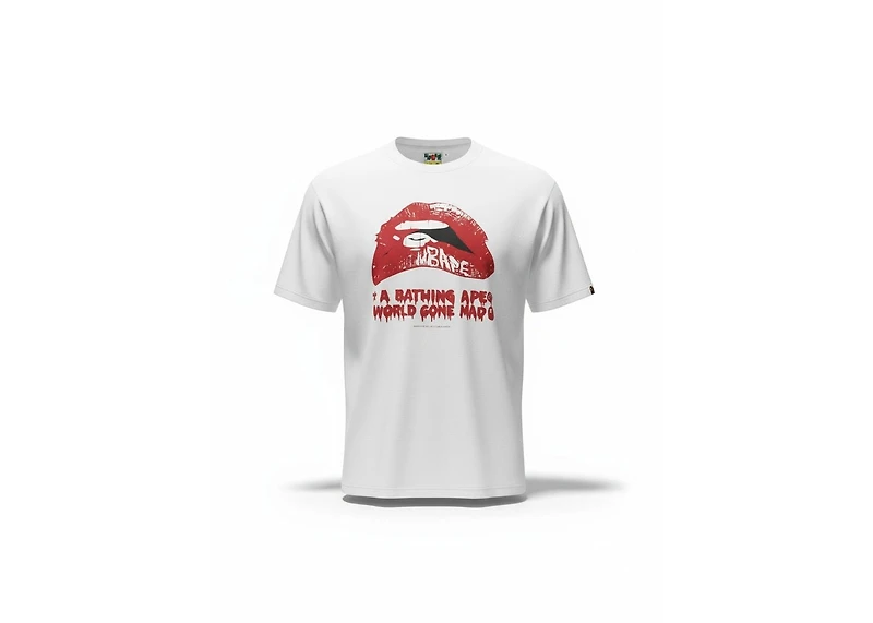 BAPE Horror Tee #2 White