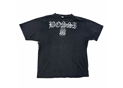 BOSSI Vintage Neck Logo Tee