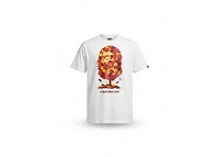 Bape Japan Autumn Tree Ape Head Tee White