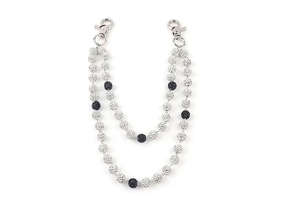 Pocket Chain Silver/Black