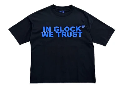 Glock We Trust Tee Black / Blue