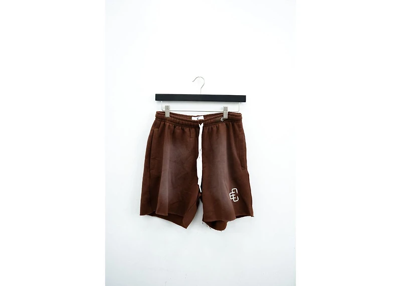 COPPED Cotton Shorts Brown