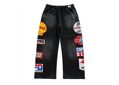 COPPED Motor Sports Sweatpants Black