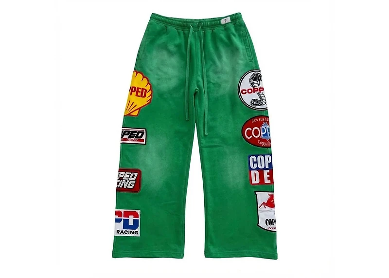 COPPED Motor Sports Sweatpants Green