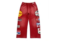 COPPED Motor Sports Sweatpants Red